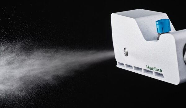 Sprayer image with haelixa logo